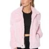 Juicy Couture Vegan Fur Lux Trucker Jacket The Denim Shop 2 Juicy Couture Vegan Fur Lux Trucker Jacket The Denim Shop