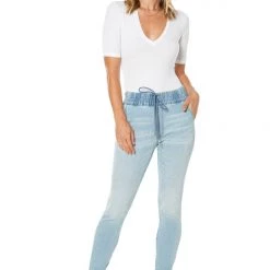 Juicy Couture Laguna With Drawcord Waistband Slim Pants