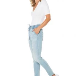 Juicy Couture Laguna With Drawcord Waistband Slim Pants