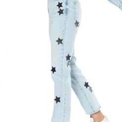 Juicy Couture The Denim Shop Venice Faux Leather Star Jeans