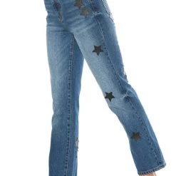 Juicy Couture Venice Faux Leather Star Jeans The Denim Shop