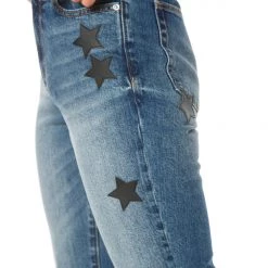 Juicy Couture Venice Faux Leather Star Jeans The Denim Shop