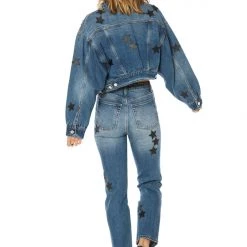 Juicy Couture Venice Faux Leather Star Jeans The Denim Shop