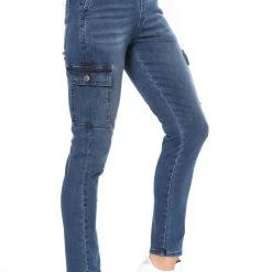 Juicy Couture New Cali Cargo Mid Rise Skinny Jeans
