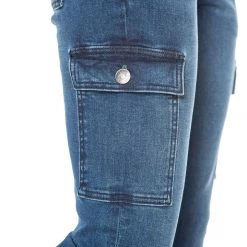 Juicy Couture New Cali Cargo Mid Rise Skinny Jeans