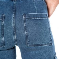 Juicy Couture New Cali Cargo Mid Rise Skinny Jeans