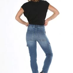 Juicy Couture New Cali Cargo Mid Rise Skinny Jeans