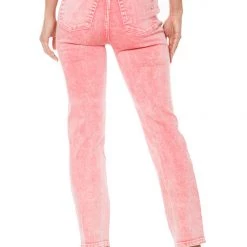 Juicy Couture Venice Acid Wash Straight Leg Jeans New