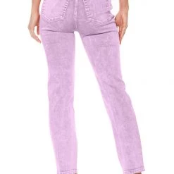 Juicy Couture New Venice Acid Wash Straight Leg Jeans