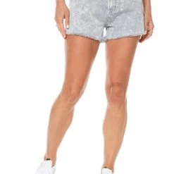 Juicy Couture New Pacific High Rise Acid Wash Shorts