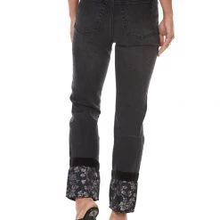Juicy Couture New Venice Hem Detail Straight Leg Jeans