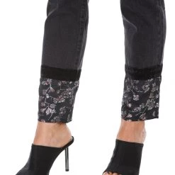 Juicy Couture New Venice Hem Detail Straight Leg Jeans