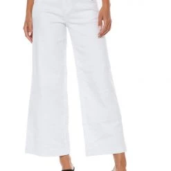 Juicy Couture Sales 23 Juicy Couture New Coastal Crop Button Detail Wide Leg Jeans