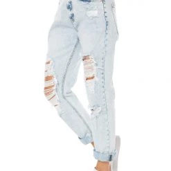 Juicy Couture Destroyed Boyfriend Jeans New