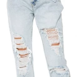 Juicy Couture Destroyed Boyfriend Jeans New