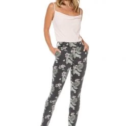 Juicy Couture New Cali Black Floral Print Skinny Jeans