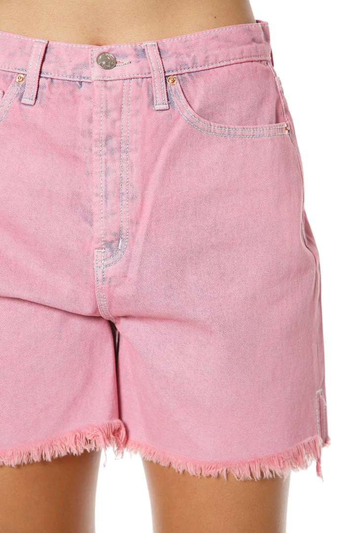 Juicy Couture Western Acid Wash With Side Slit Shorts 6 Juicy Couture Western Acid Wash With Side Slit Shorts