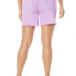 Juicy Couture Western Acid Wash With Side Slit Shorts New