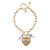 Juicy Couture Ribbon & Key Charm Bracelet