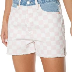 Juicy Couture Western Checkered Detail Shorts 8 Juicy Couture Western Checkered Detail Shorts